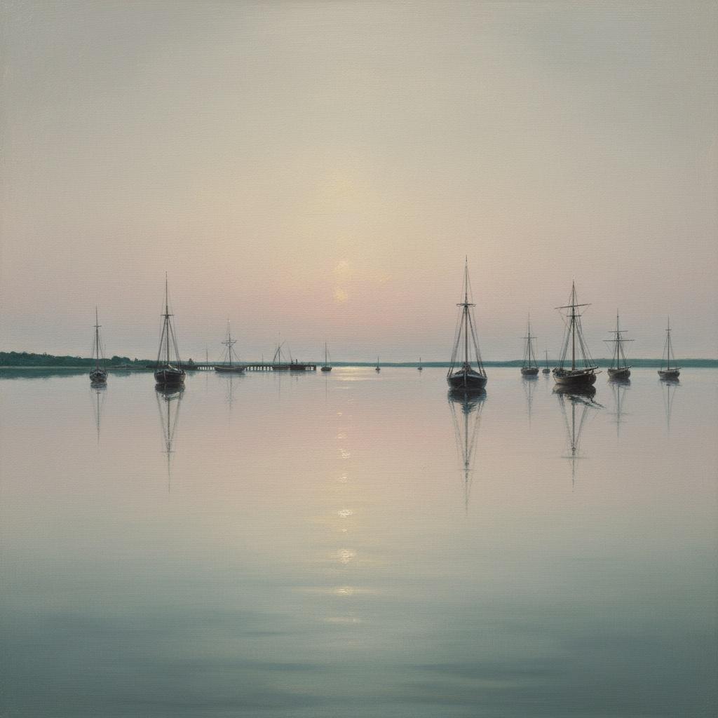 Ethereal Anchorage: A Study In Silent Luminance — Pauline Girard