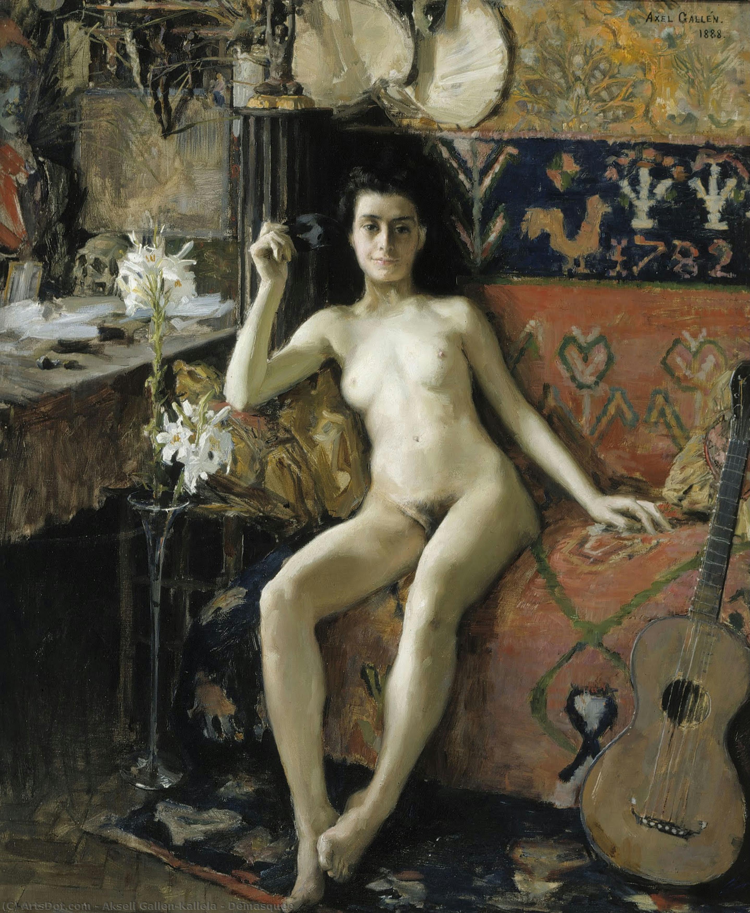 Démasquée — Akseli Gallen-kallela