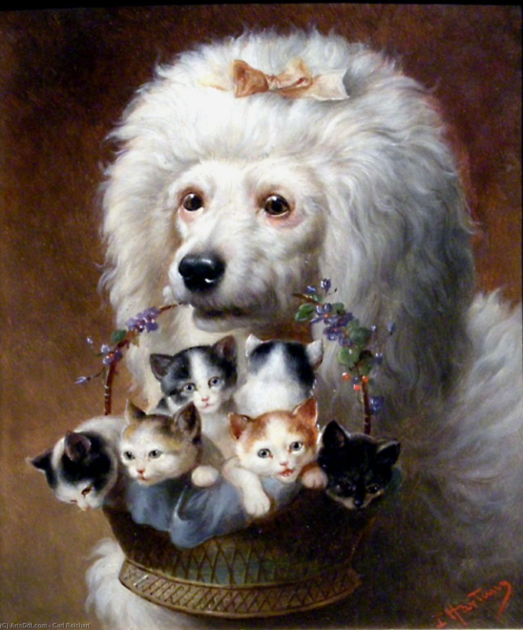 The Poodle's Friends — Carl Reichert