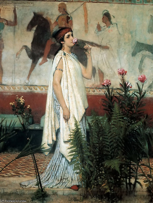 A Greek Woman — Lourens Alma Tadema