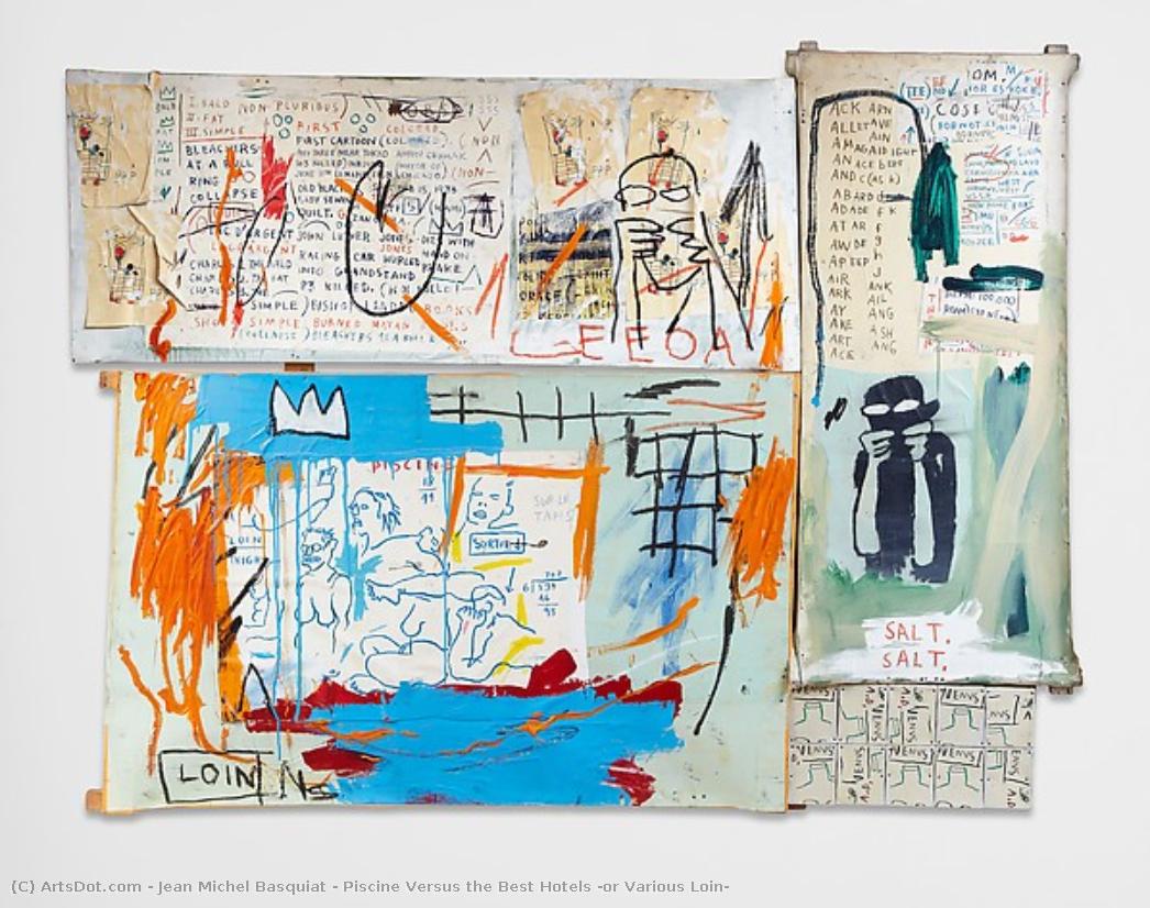 Piscine Versus The Best Hotels (or Various Loin) — Jean Michel Basquiat