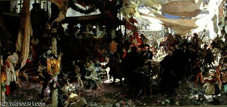Baptismal Procession Of Prince Juan In Seville — Francisco Pradilla Ortiz