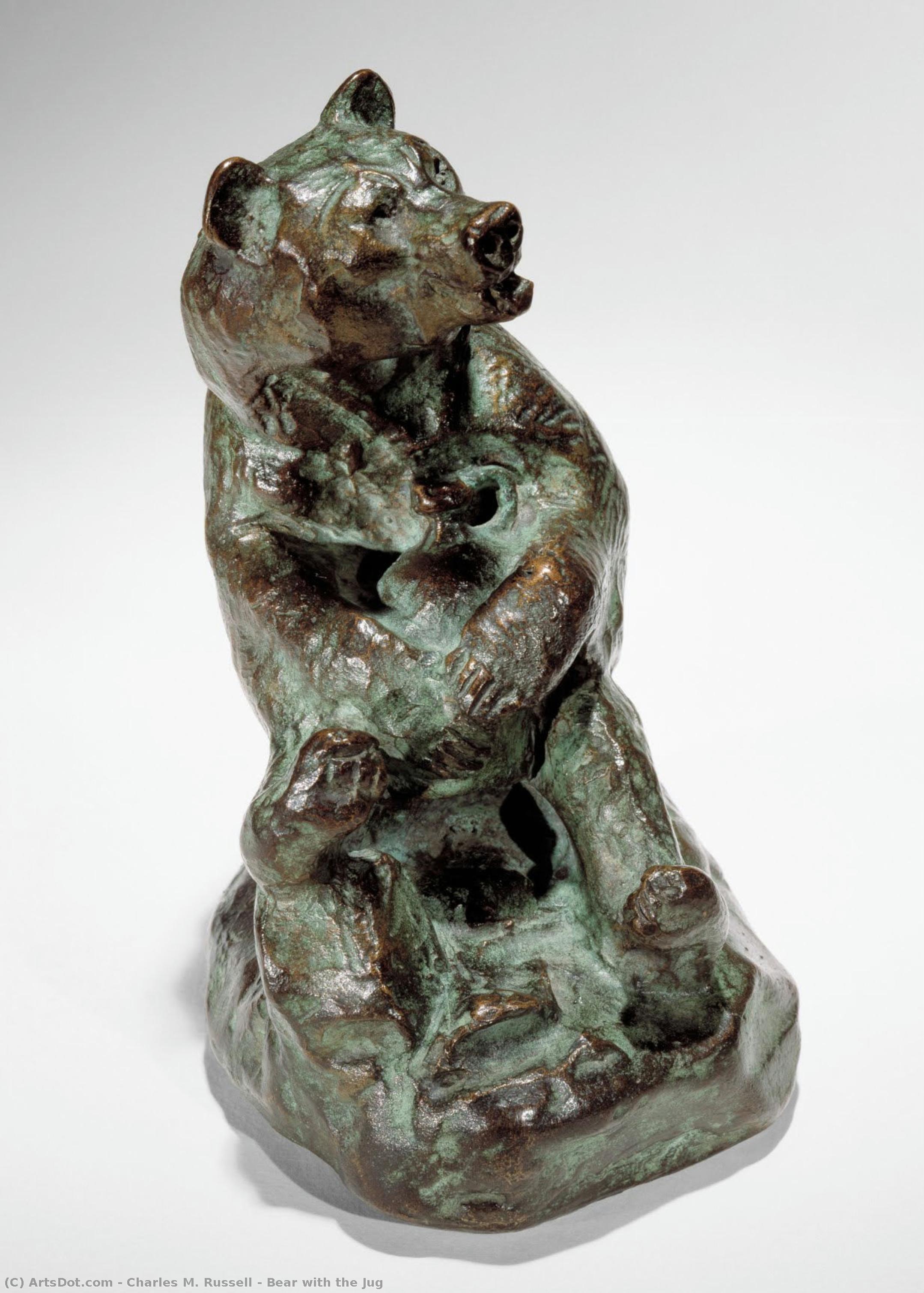 Bear With The Jug — Čarls Marion Rasel