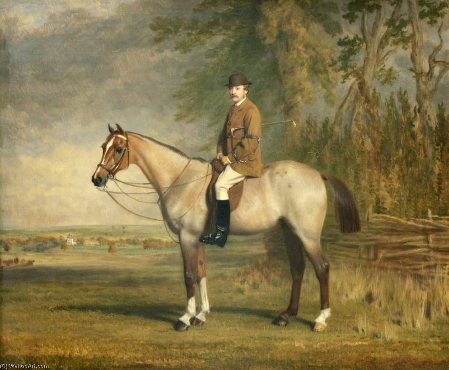 William Philip (1835–1897), 4th Earl Of Sefton At Ashdown Park — Stiven Pirs