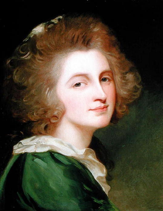 Portrait Of Ann Barbara Russell — George Romney