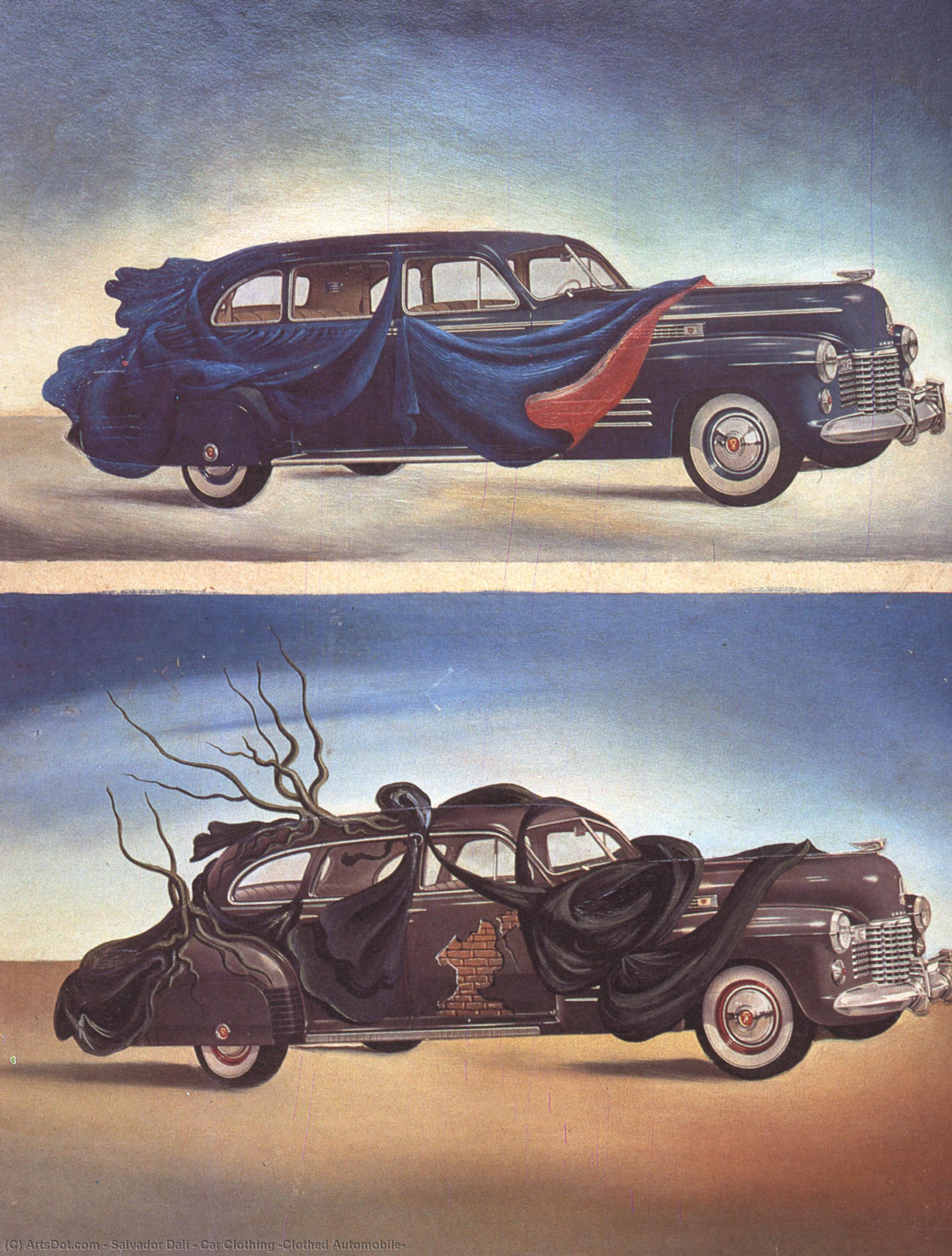 Car Clothing (clothed Automobile) — Salvador Dalí