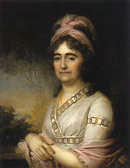 Portrait Of Martha Arbeneva — Vladimir Lukich Borovikovsky