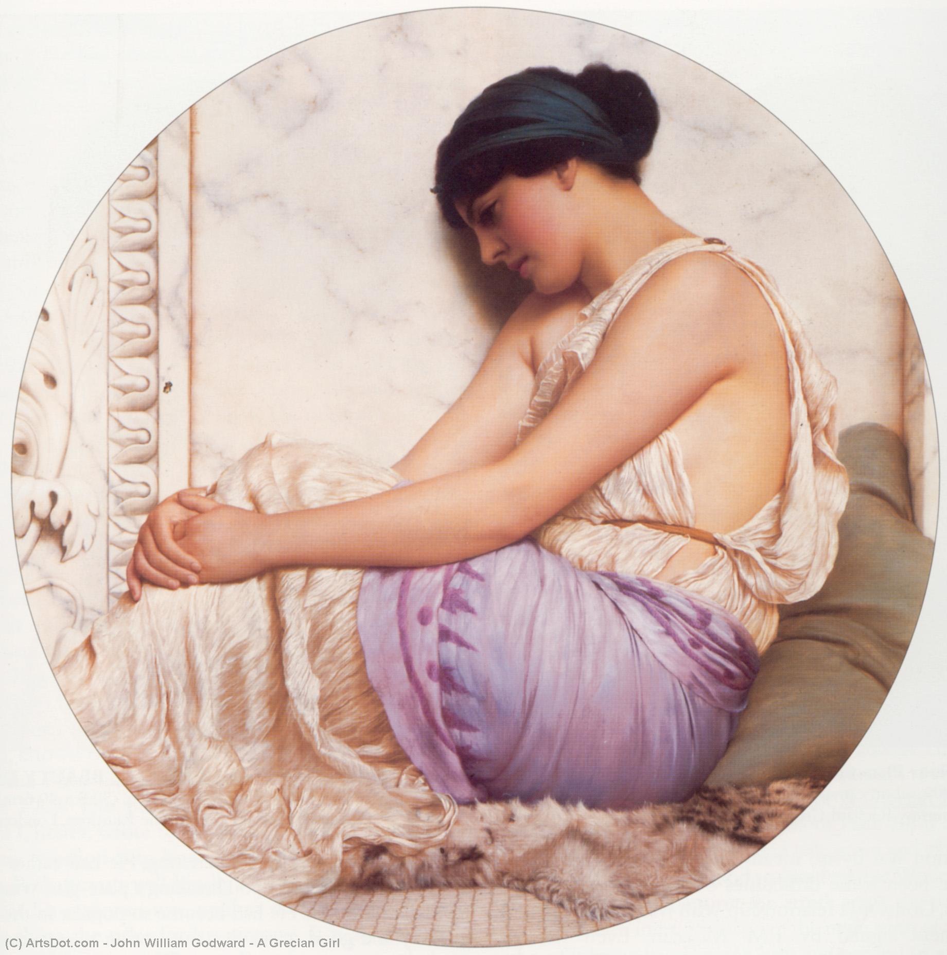 A Grecian Girl — R.b.a John William Godward