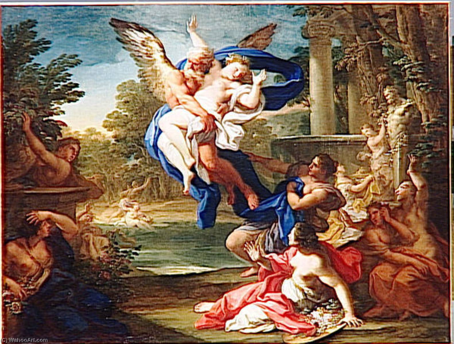 Boree Enlevant Orithyie — Sebastiano Conca