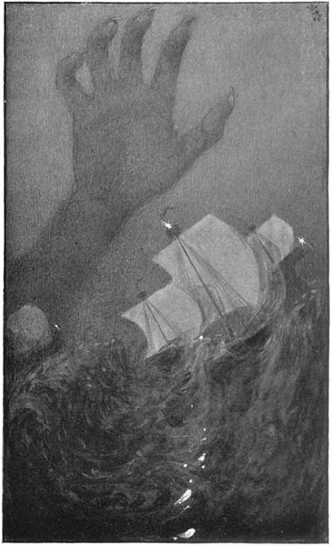 Demon Hand From Tales Of The Enchanted Islands Of The Atlantic — Albert Herter