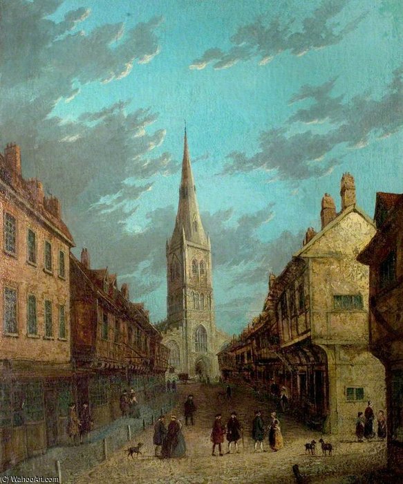 View Of Kirkgate, Newark, Nottinghamshire — Paul Jones