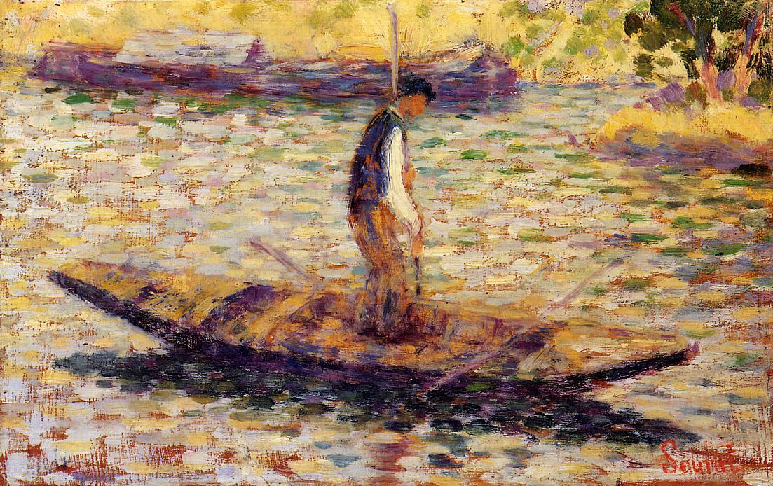 Riverman (also Known As Fisherman) — Georges Seurat