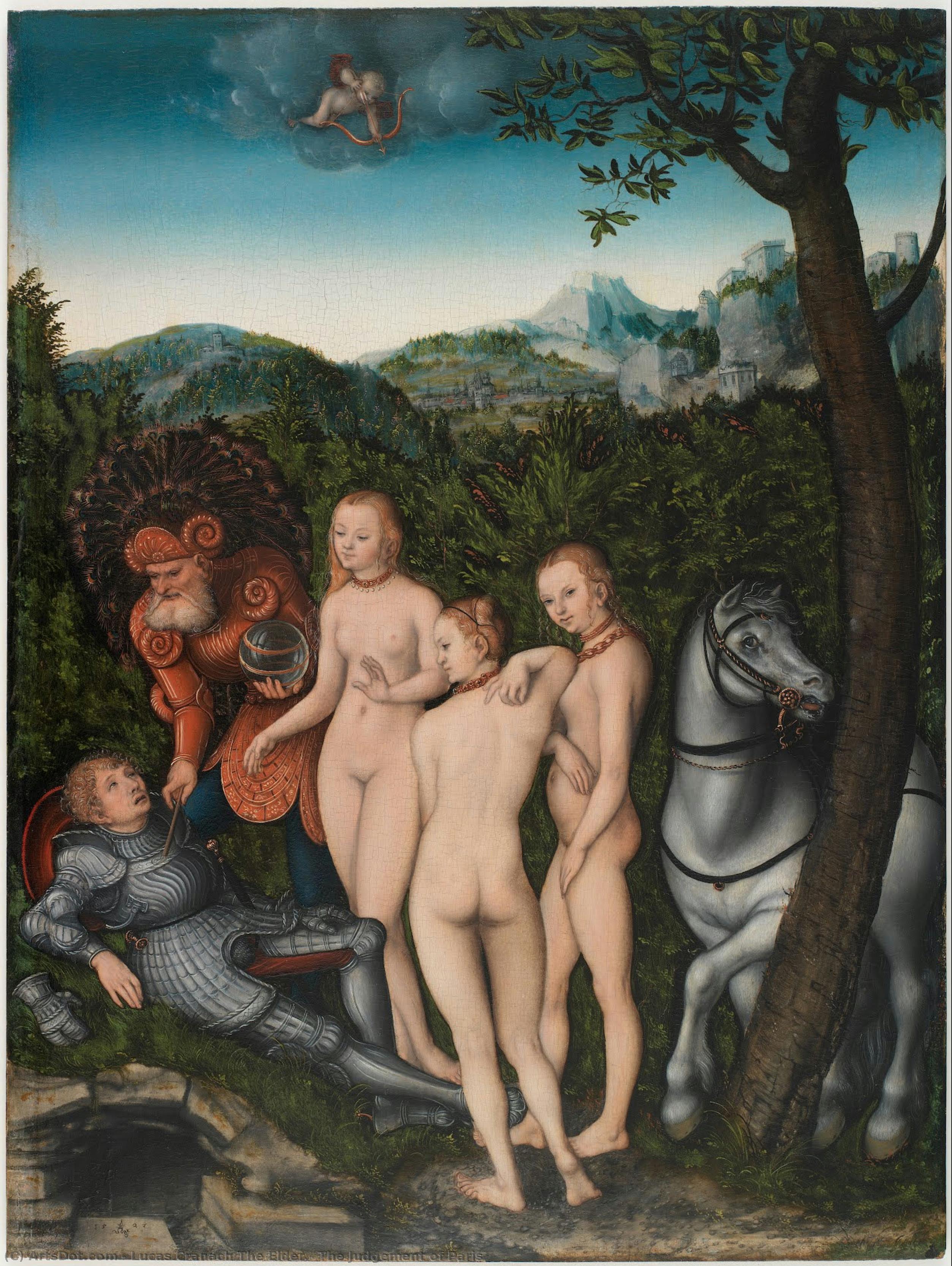 The Judgement Of Paris — Lucas Cranach The Elder
