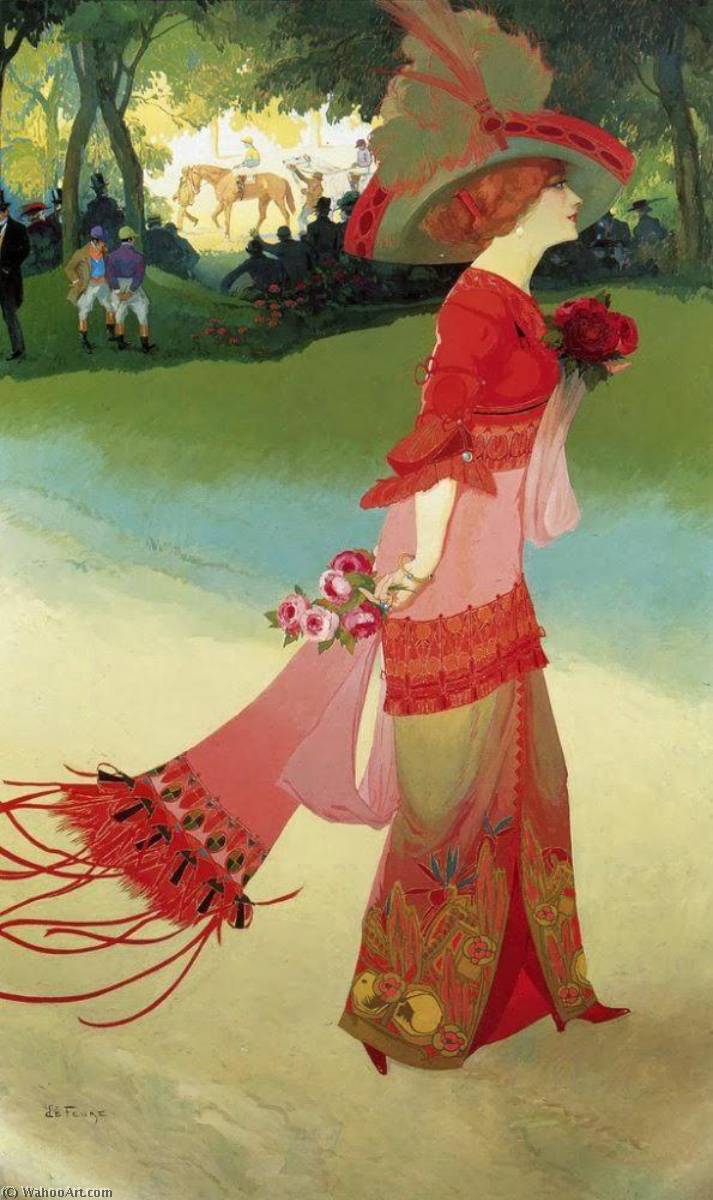 Femme En Rouge (also Known As Woman In Red) — Georges De Feure