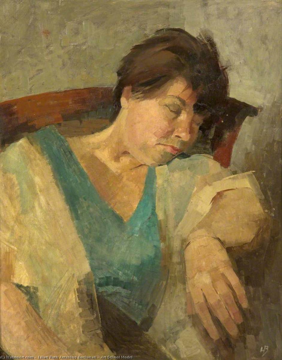 Art School Model — Lilian Ruth Antrobus Buchanan