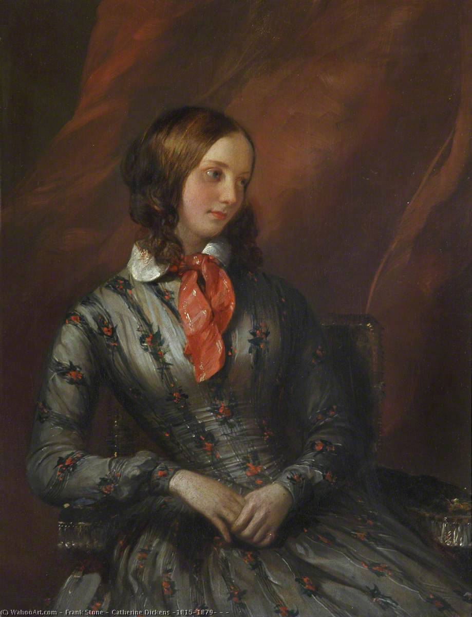 Catherine Dickens (1815–1879) ( ) — Frank Stone