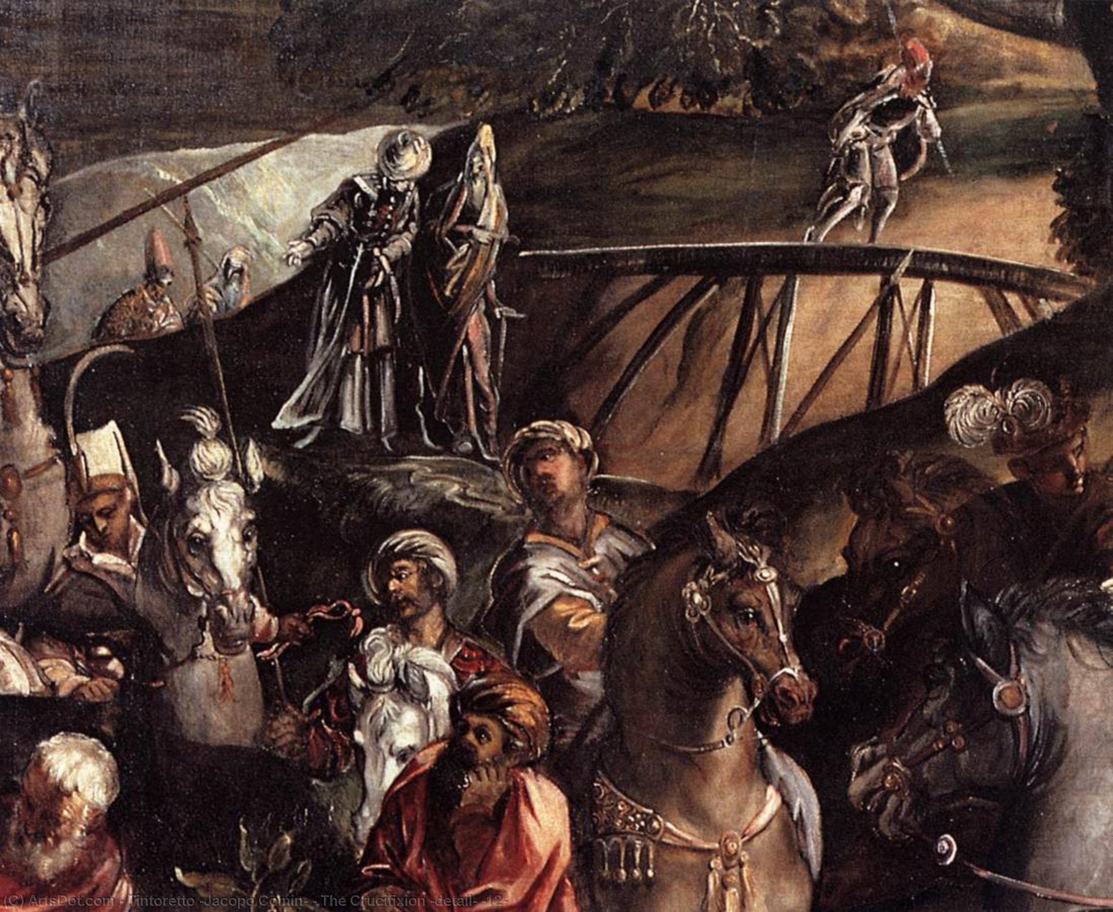 La Crucifixión (detalle) — Jacopo Tintoretto