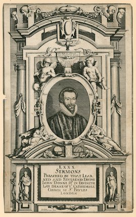Dr John Donne, Late Deane Of The Cathedral Church Of St Paul's — Matthäus The Younger Merian