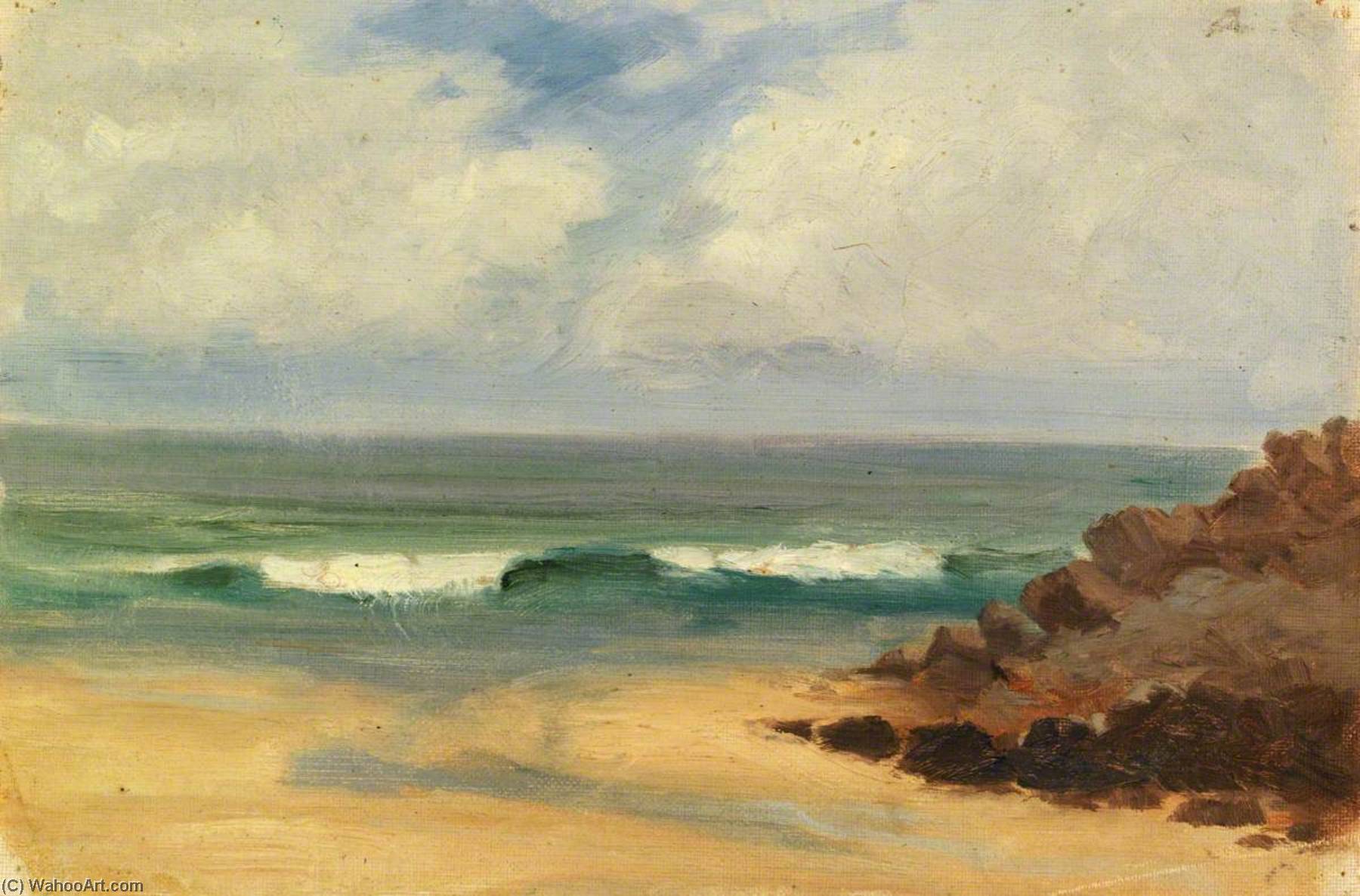 Sea From A Sandy Beach — Sarah A. Doidge