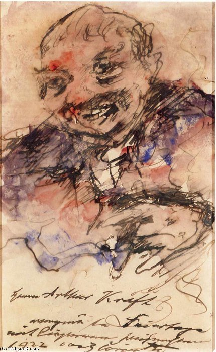 Self Portrait — Lovis Corinth