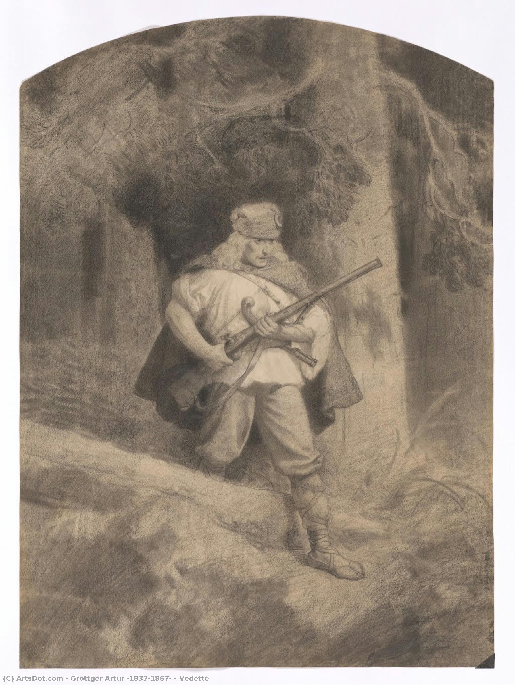 Vedette — Grottger Artur (1837-1867)