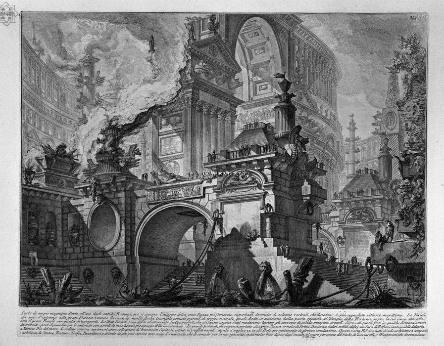 Large Part Of The Magnificent Doorway — Giovanni Battista Piranesi