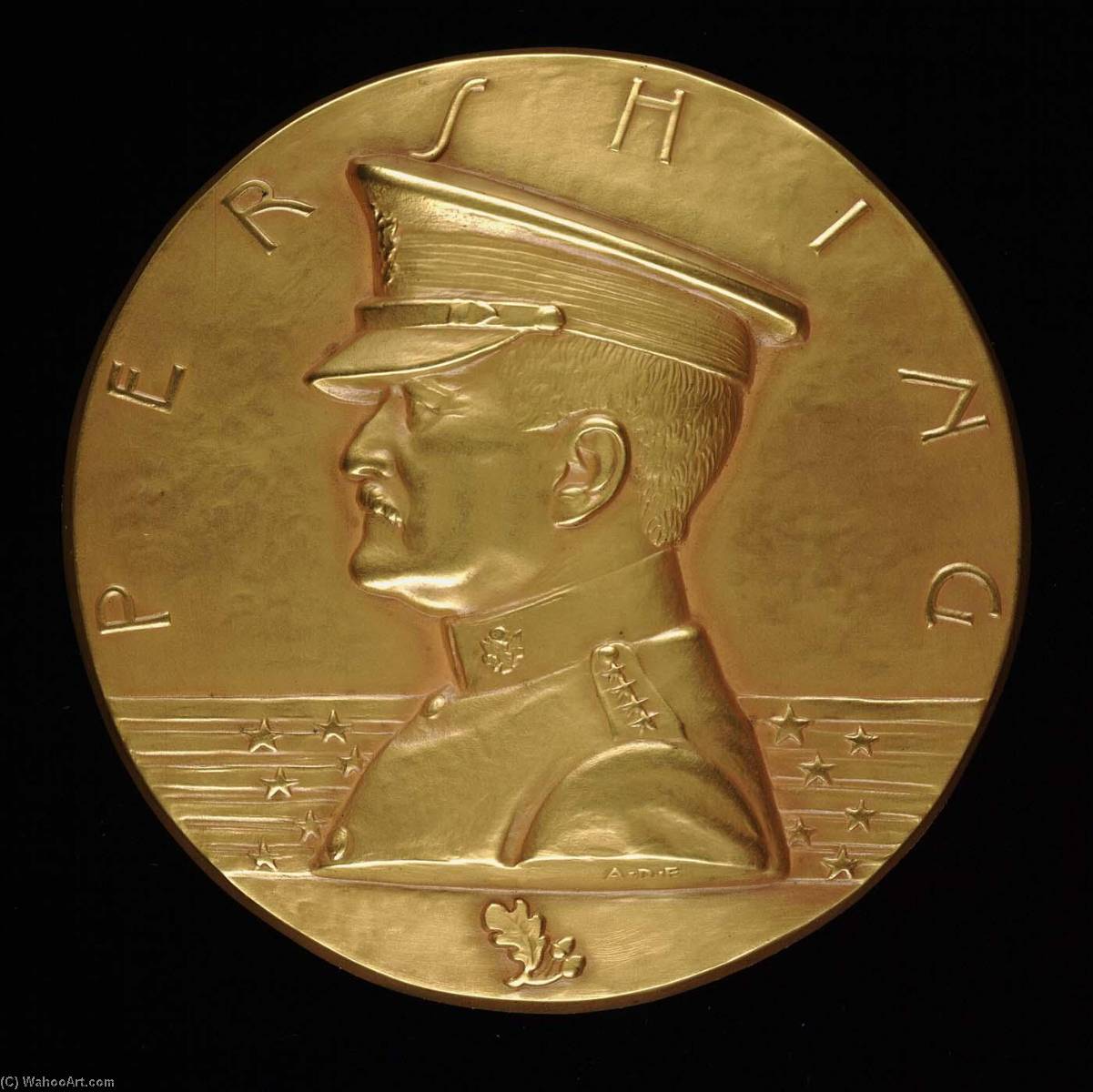General John J. Pershing Medal (obverse) — Anthony De Francisci
