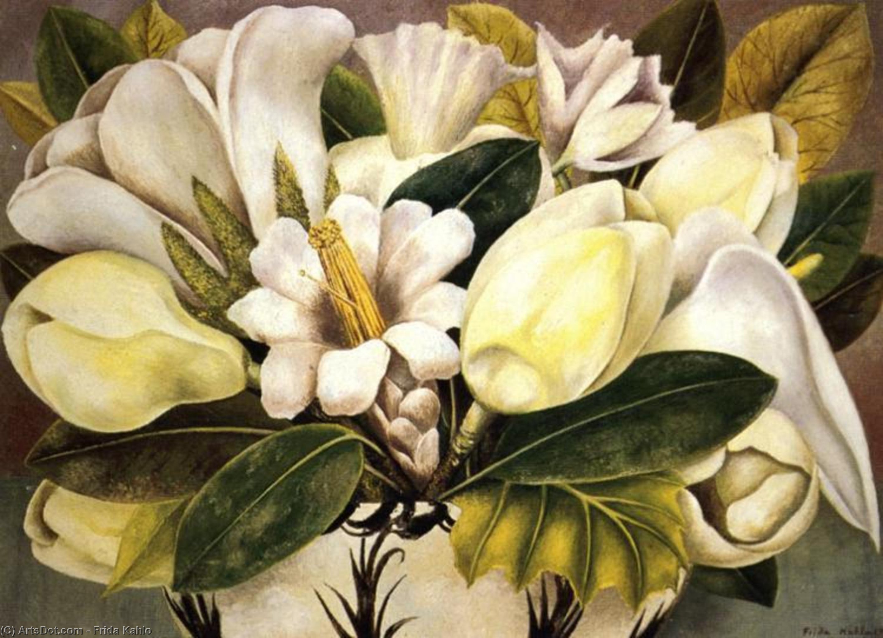Magnolias — Фрида Кало