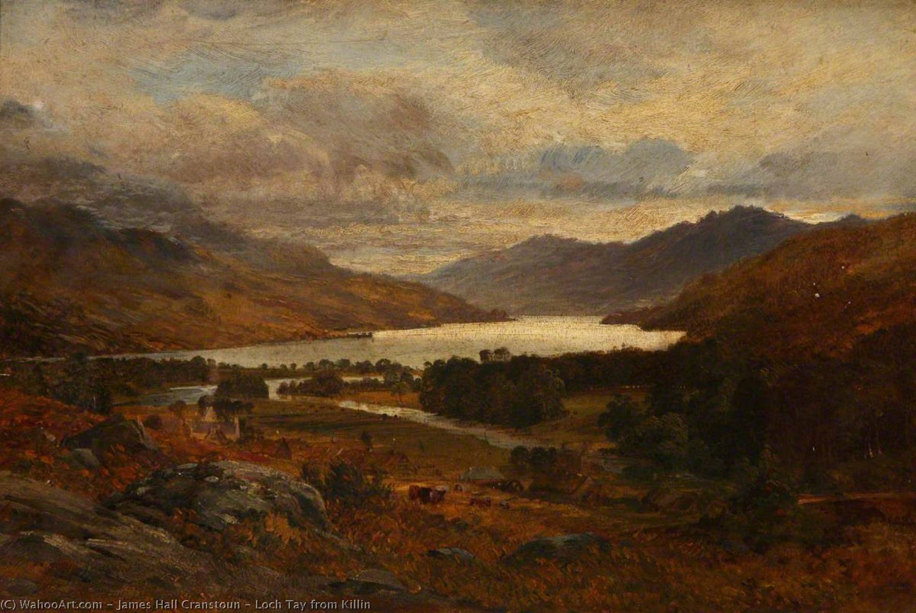 Loch Tay From Killin — James Hall Cranstoun