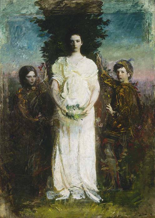 My Children (also Known As Mary, Gerald, And Gladys Thayer) — Abbott Handerson Thayer