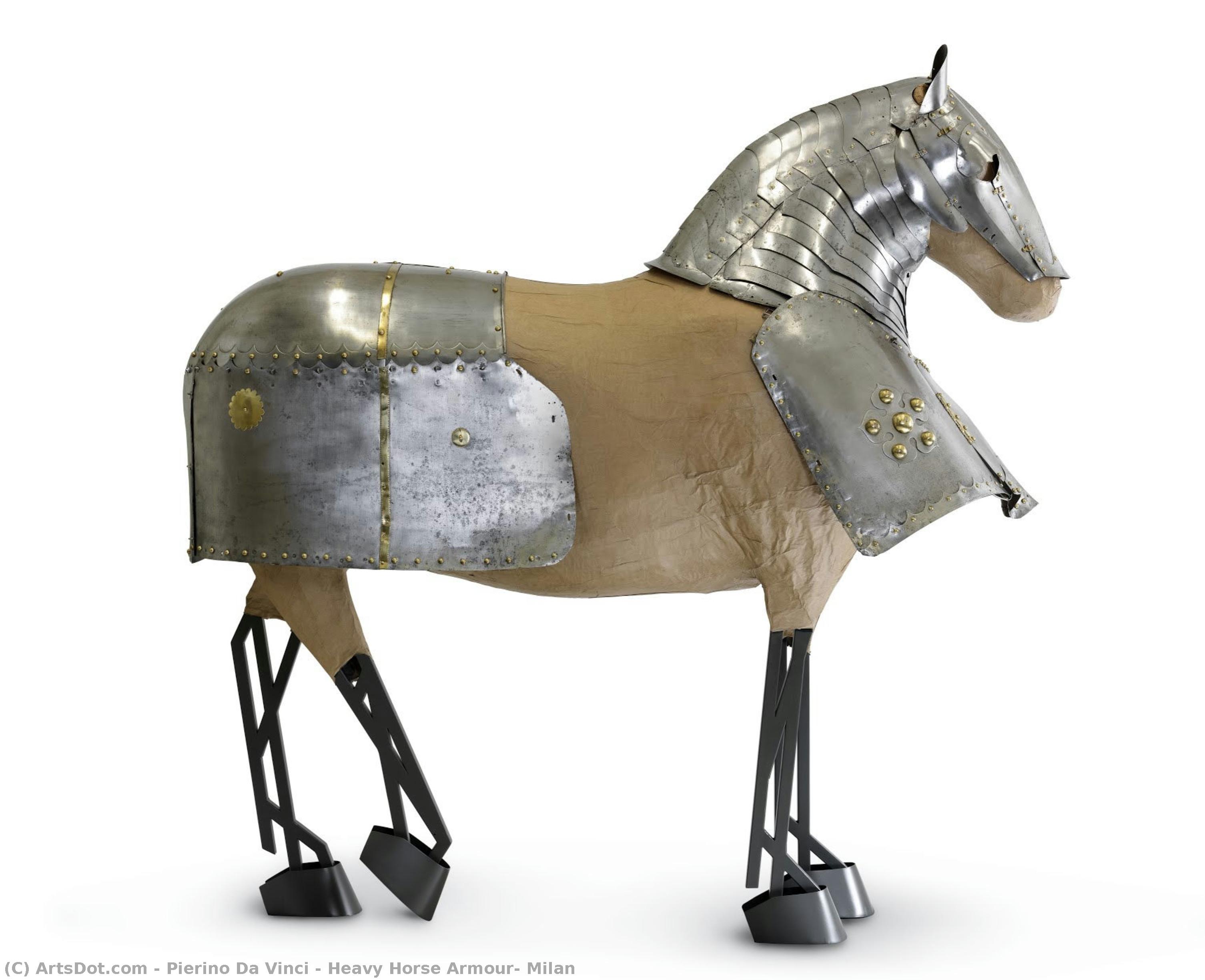 Heavy Horse Armour, Milan — Pierino Da Vinci