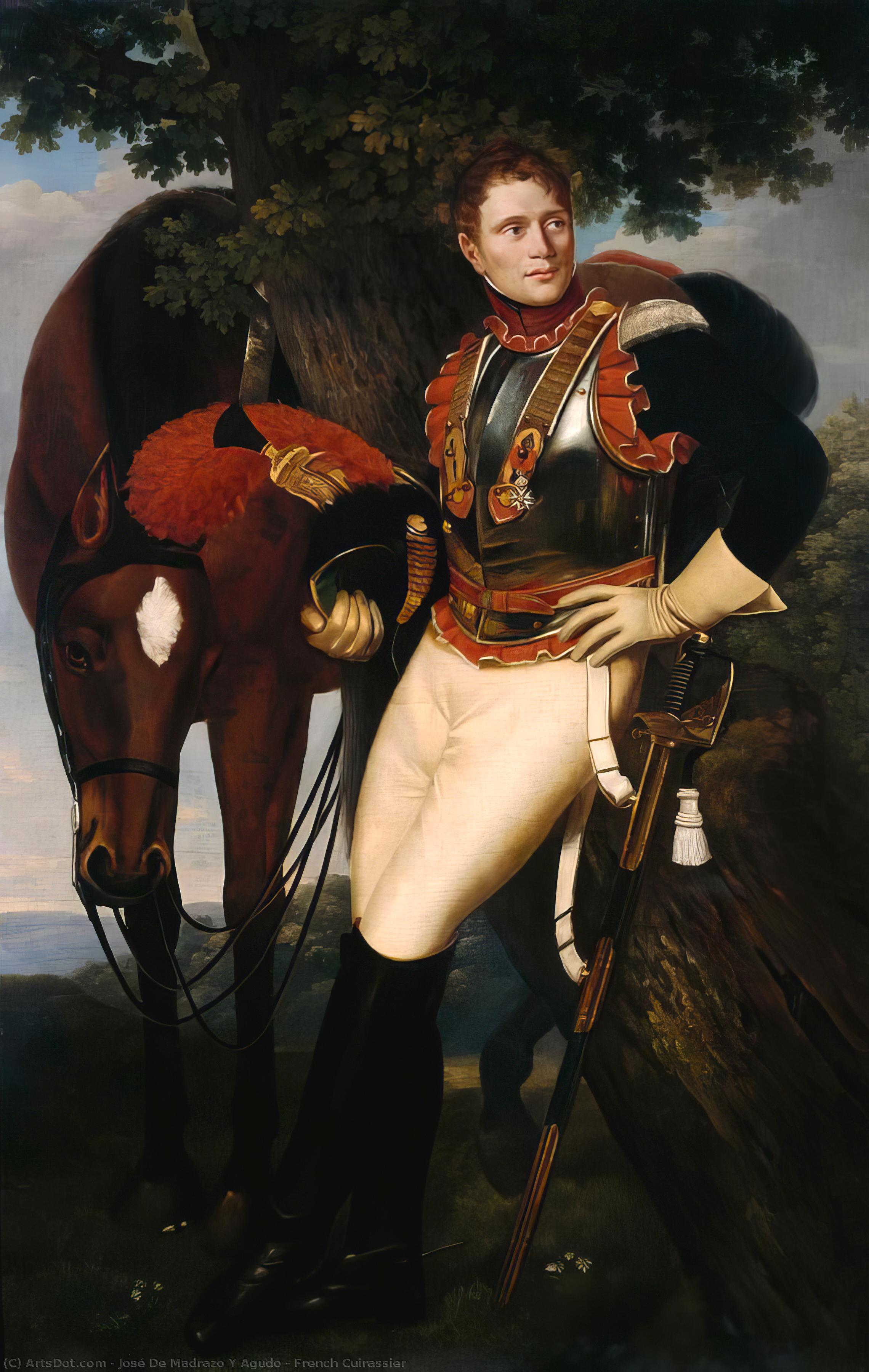 French Cuirassier — José De Madrazo Y Agudo