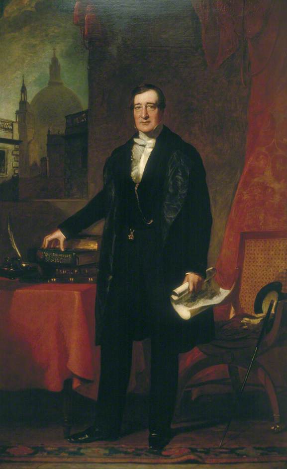 James Bentley (1785–1890), Treasurer Of St Bartholomew's Hospital — John Prescott Knight