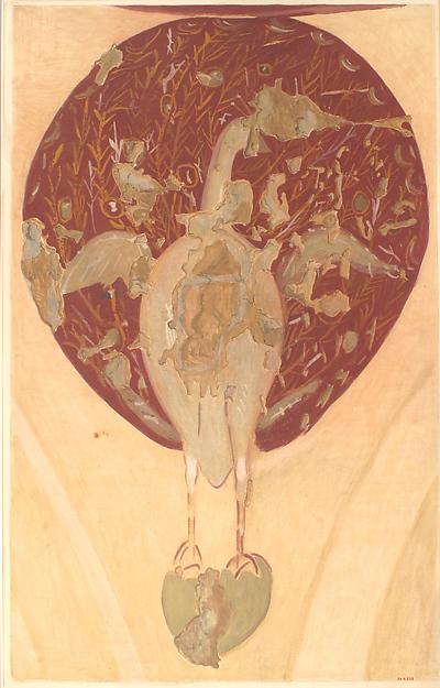 Facsimile Of Painting In The Chapel Of Peace, Bagawat Necropolis, Kharga Oasis — Charles K Wilkinson