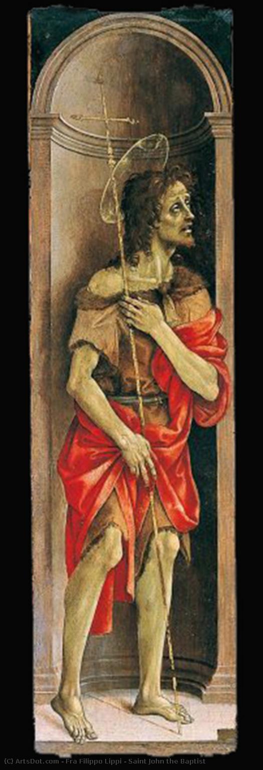 Saint John The Baptist — Filippo Di Tommaso Lippi