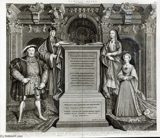 Familia Regia, Or The Family Of Henry Viii — George Vertue