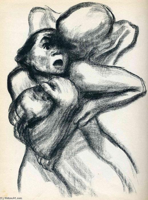 Death Seizing A Woman — Käthe Kollwitz