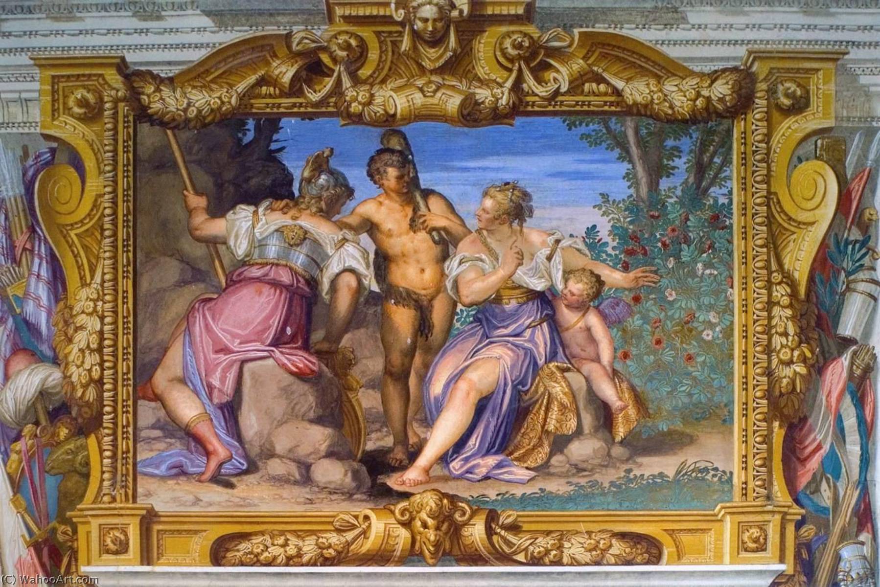 Hercules At The Crossroads — Giovanni Battista Zelotti