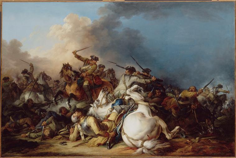 Une Bataille — Casanova François Joseph
