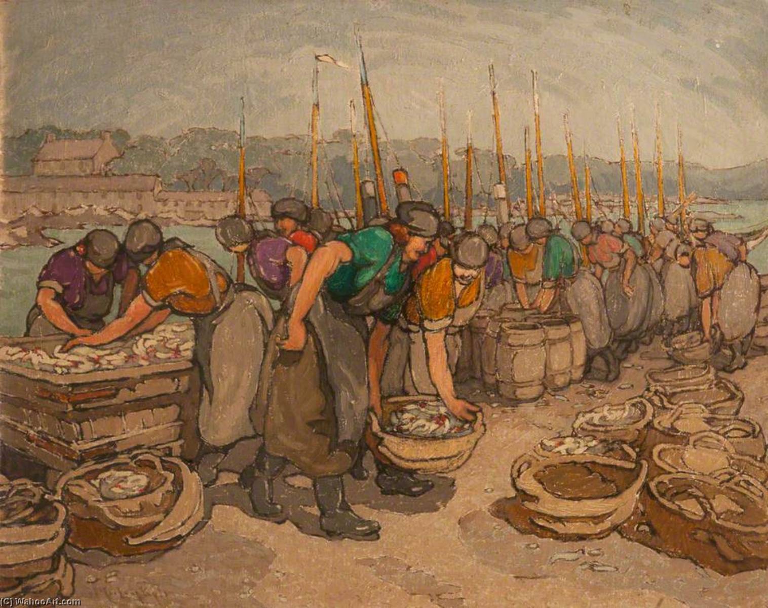 The Girls Of The Fishery — Georgina Moutray Kyle