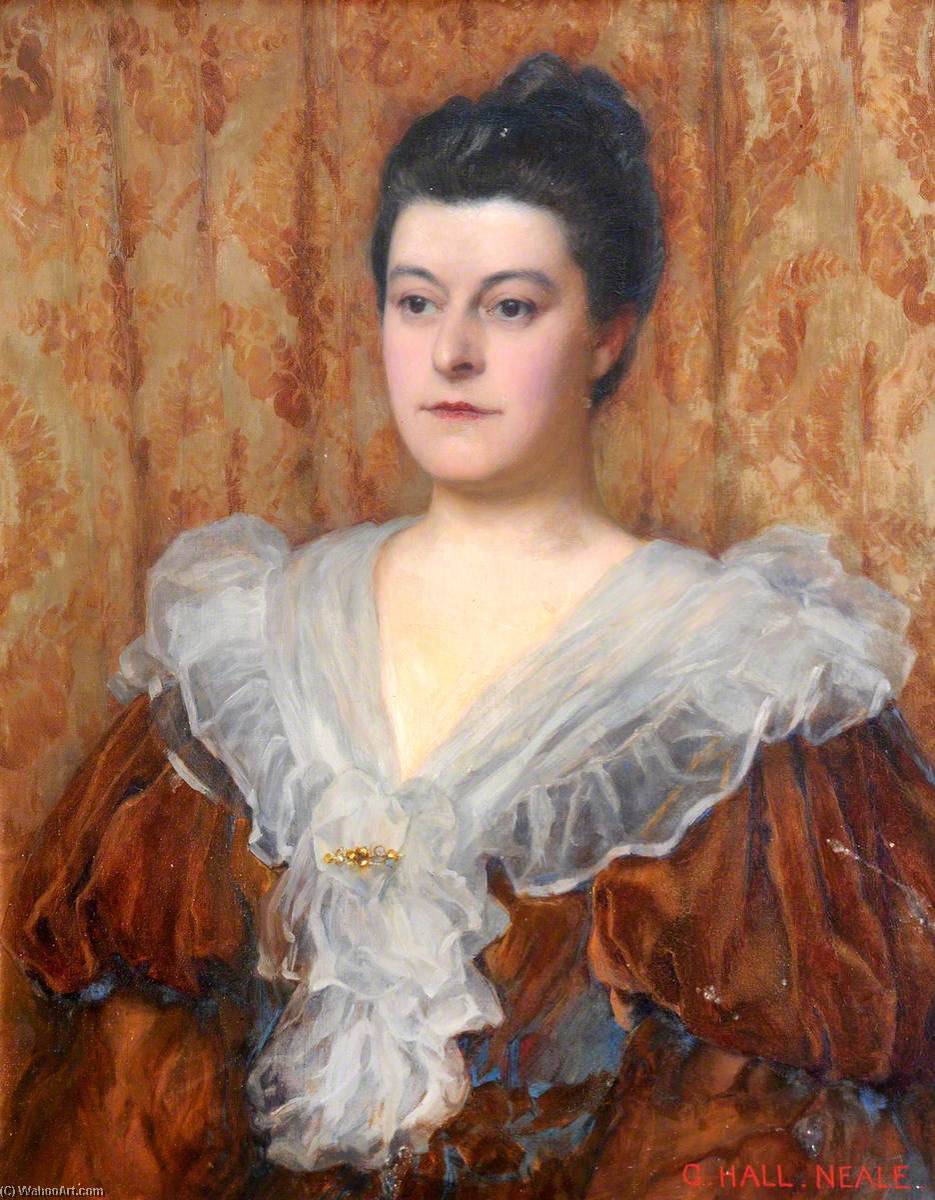 Portrait Of A Woman — George Hall Neale