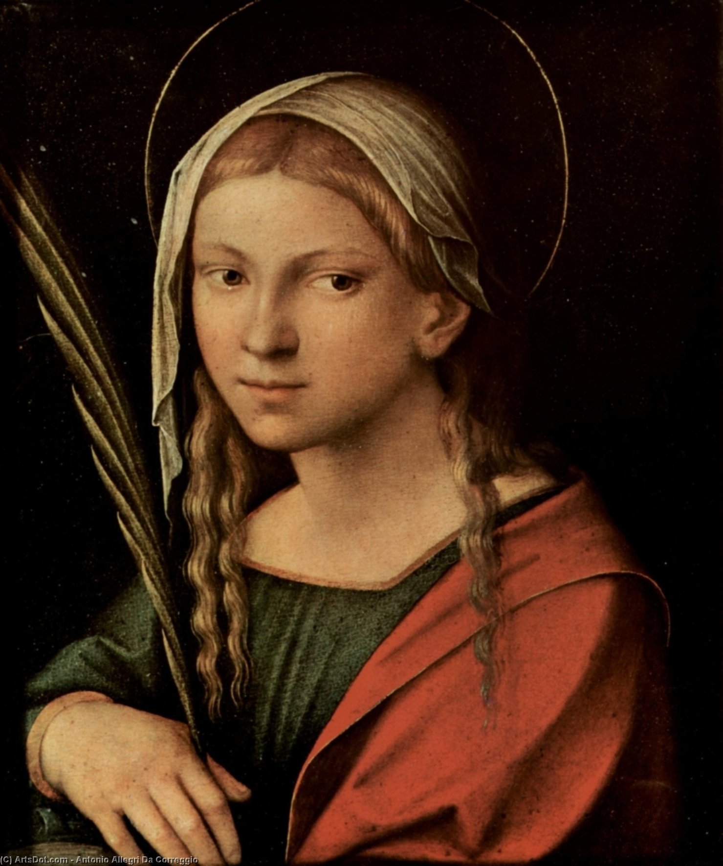 Hl. Katharina Von Alexandrien — Antonio Allegri Da Correggio