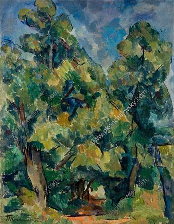 Abramtsevo. Oaks. — Pyotr Konchalovsky