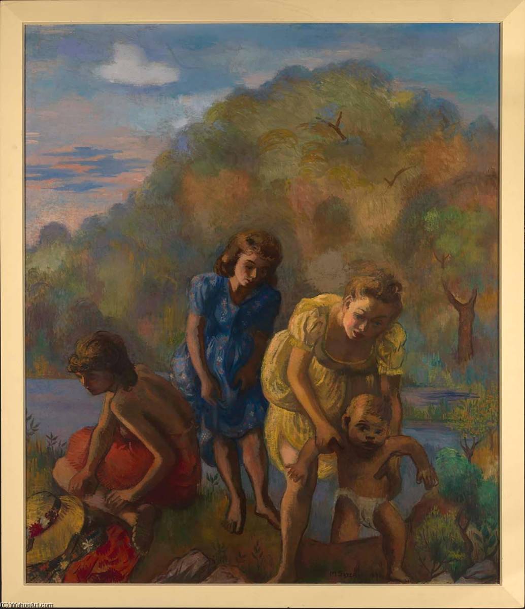 Children At Play — Moses Soyer