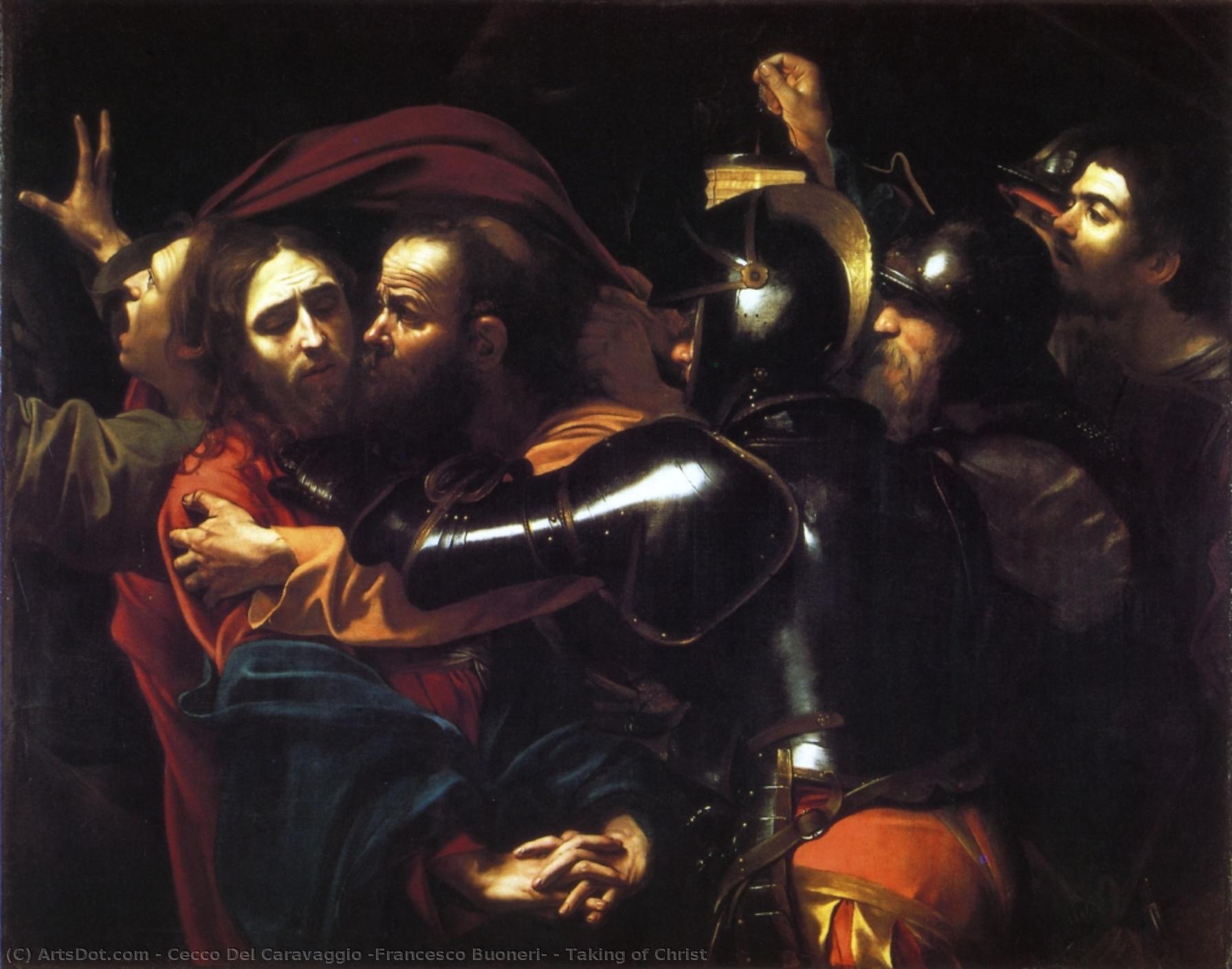 Taking Of Christ — Cecco Del Caravaggio (francesco Buoneri)