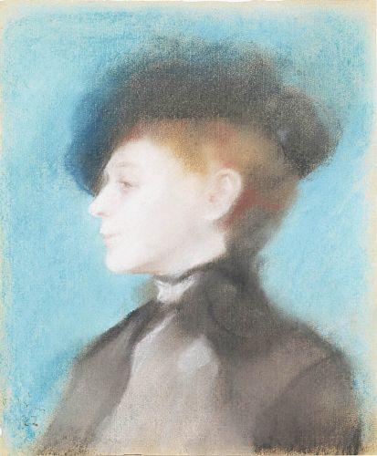 Portrait Of A Young Lady — József Rippl-rónai