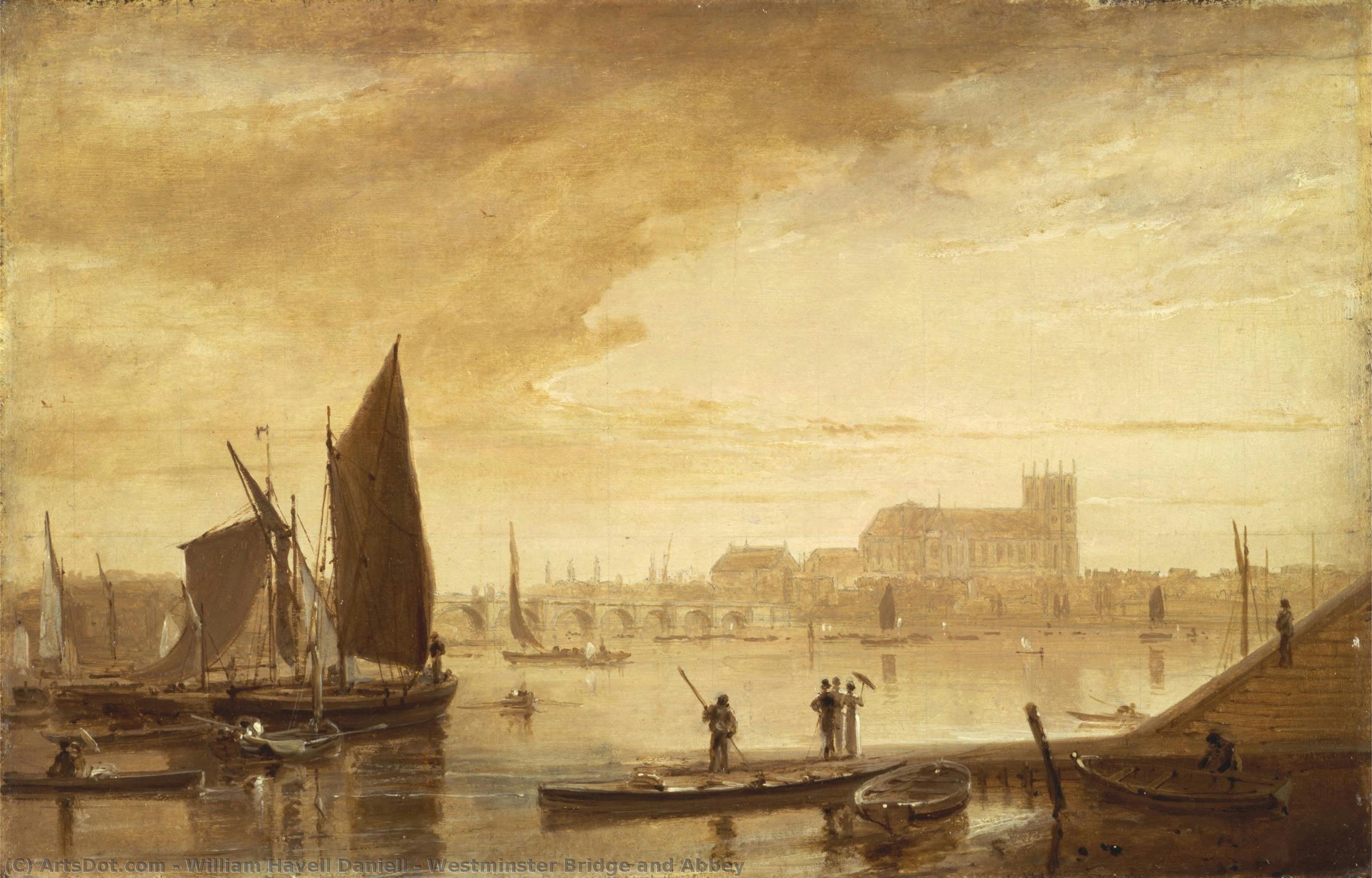 Westminster Bridge And Abbey — Уильям Дэниелс