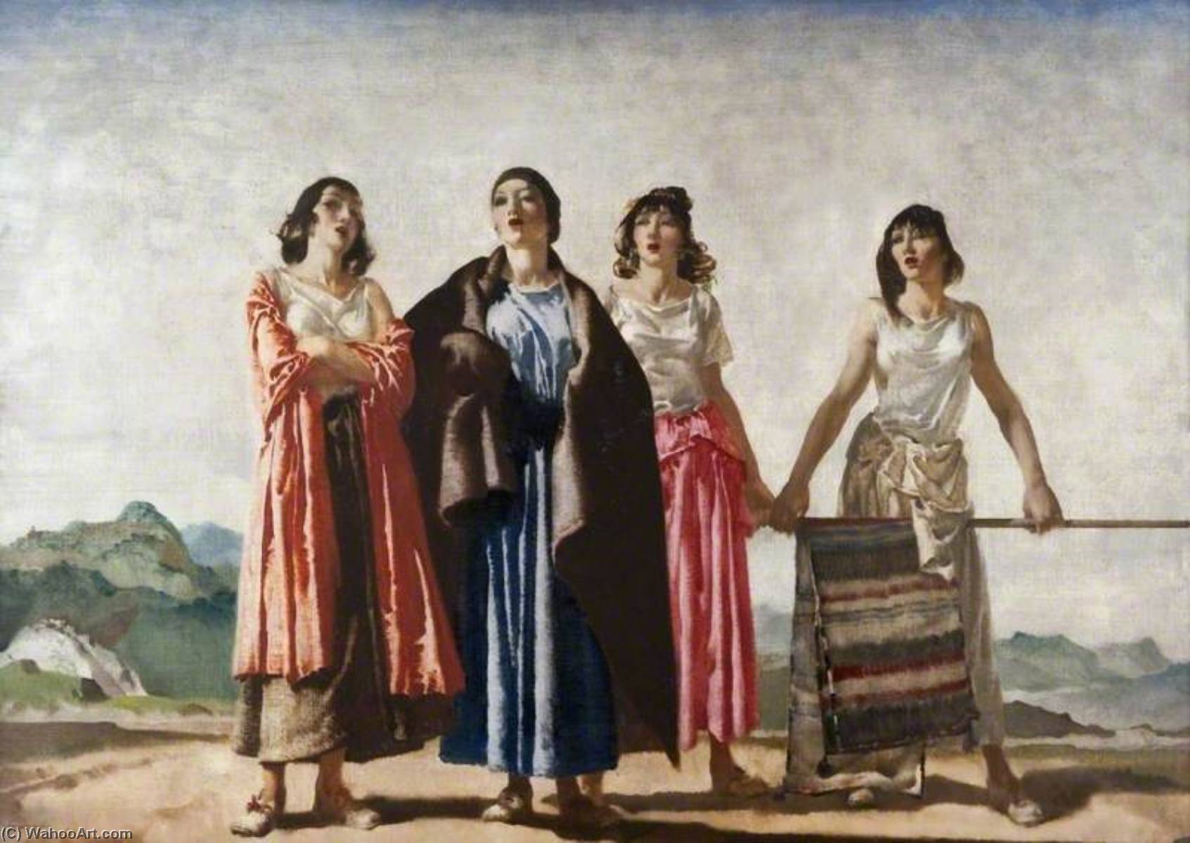 The Four Singers Of Vera — Sir William Russell Flint