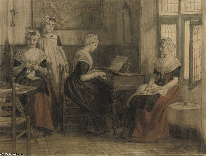 Amsterdam Orphan Girls — Nicolaas Van Der Waay