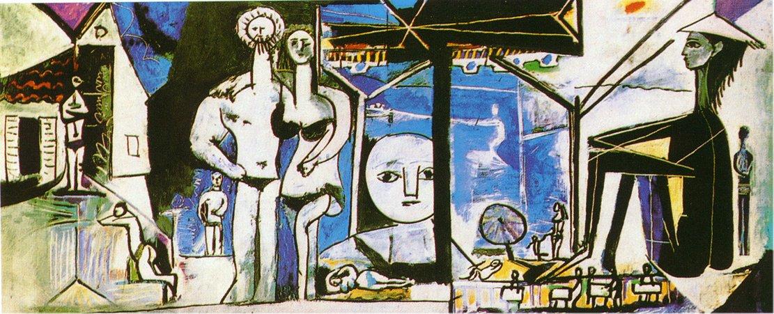 The Beach In Garoupe — Pablo Picasso